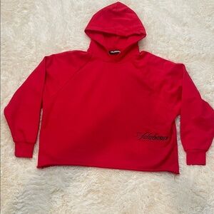 Valabasas Women's Bold Red‎ Hoodie Sweater